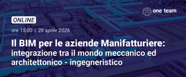 Il BIM per le aziende manifatturiere